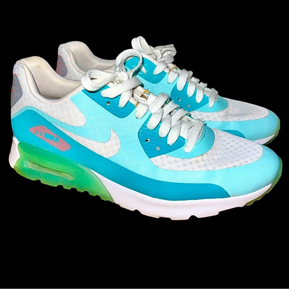 RARE Nike AirMax 90 Ultra Breathe Retro Lava Glow Size 9